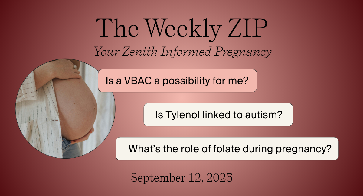 Tylenol, VBACs, and heat waves