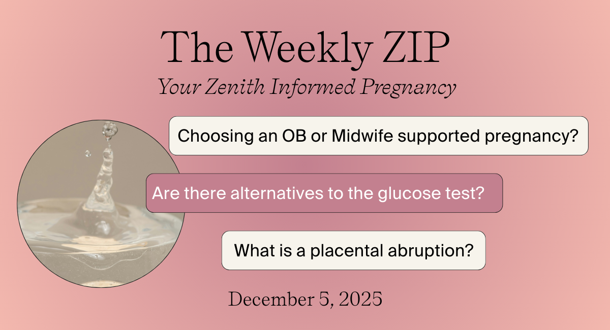 Glucose tests, placental abruption, and the WELLS Act