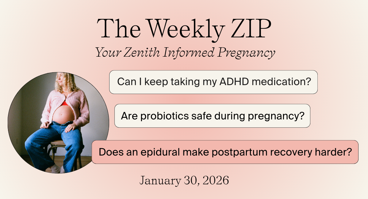 Probiotics, epidural recovery, and shoveling snow