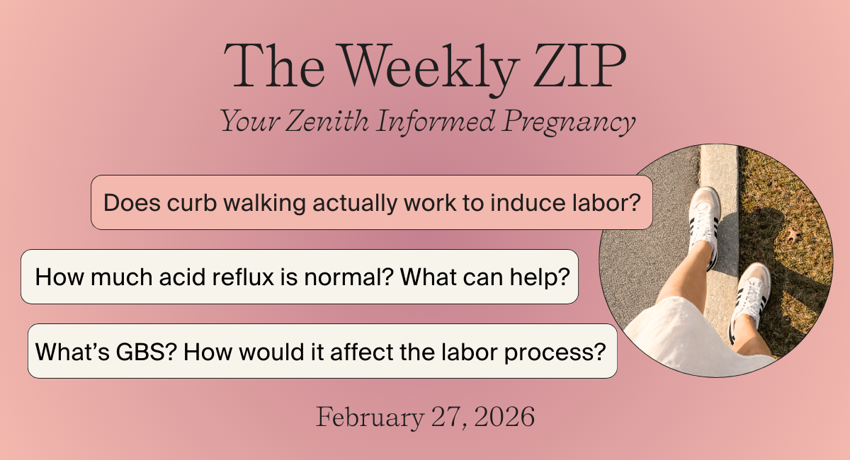 Curb walking, GBS, and acid reflux