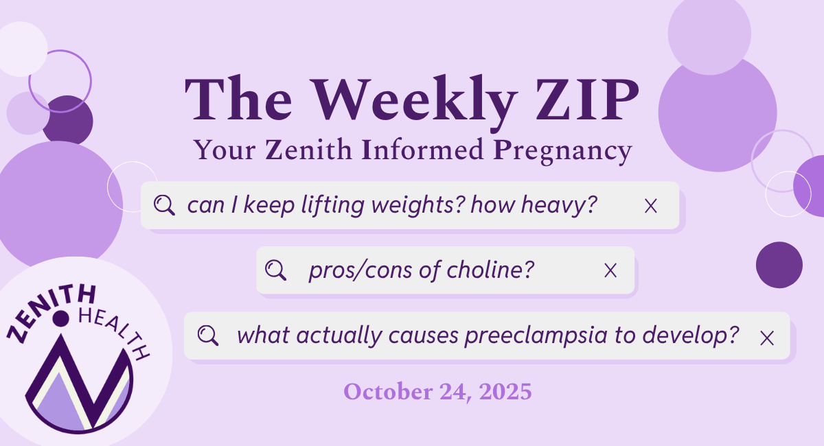 Choline, lifting heavy, and preeclampsia